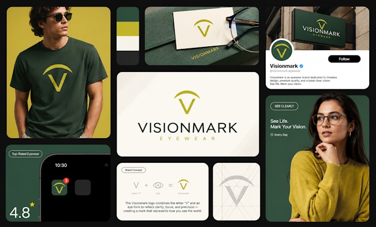 Visionmark branding and logo design thumbnail