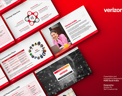 Verizon presentation and infographics thumbnail