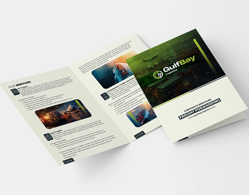 GulfBay Logistics corporate brochure thumbnail