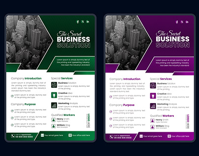 The Secret Business Solution one-pager thumbnail