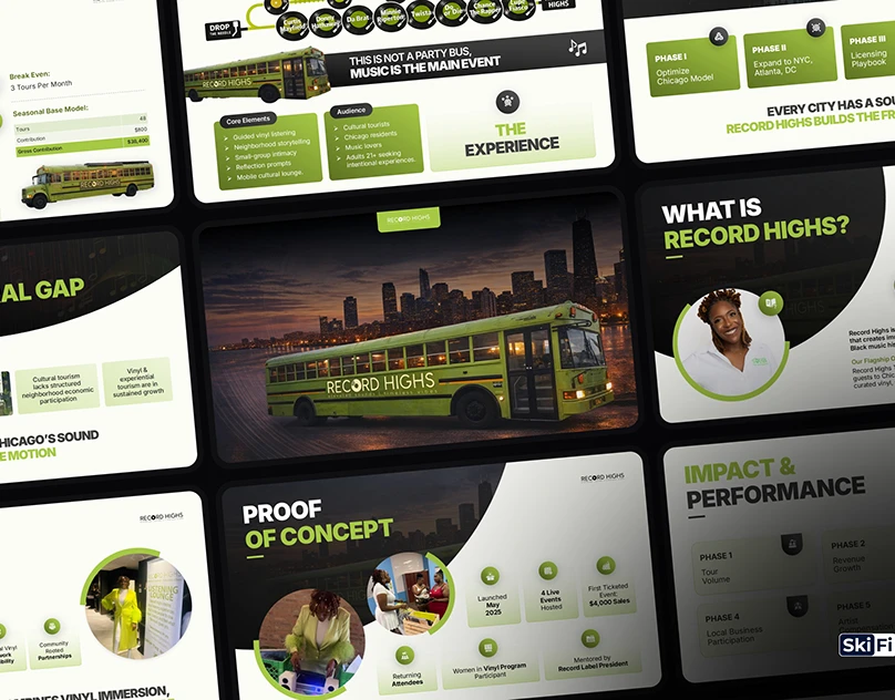 Record High pitch deck presentation